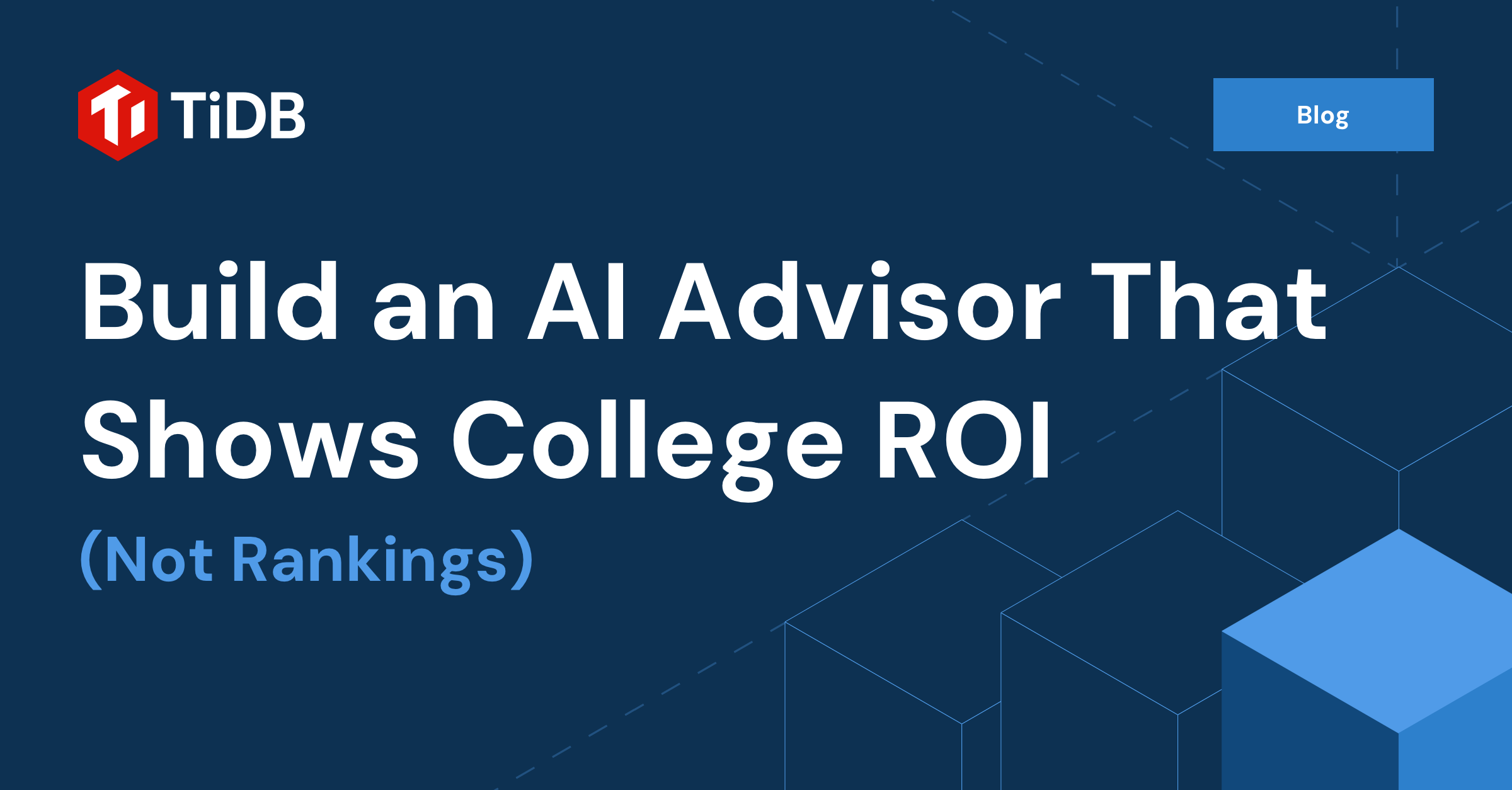 大学ランキングに頼らないROIを示すAIアドバイザーの作り方 | PingCAP株式会社